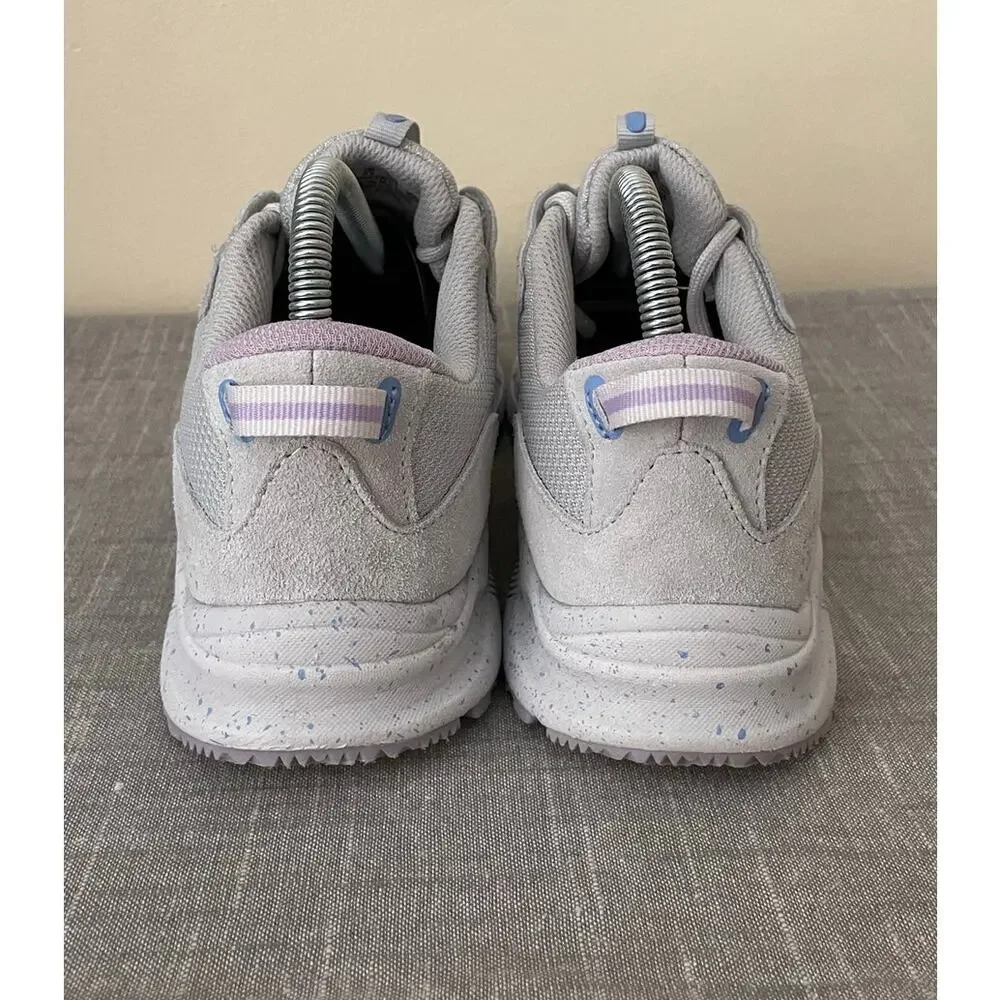 Ryka Womens Size 8 Sky Stride Gray- Blue/Purple Walking Sneaker Shoes